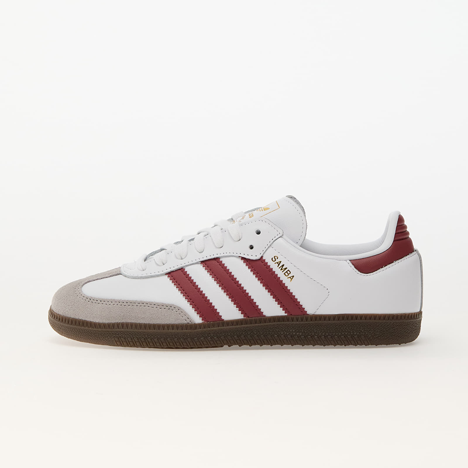 Herenschoenen adidas Samba Og Ftwr White/ Preloved Ruby/ Clear Granite