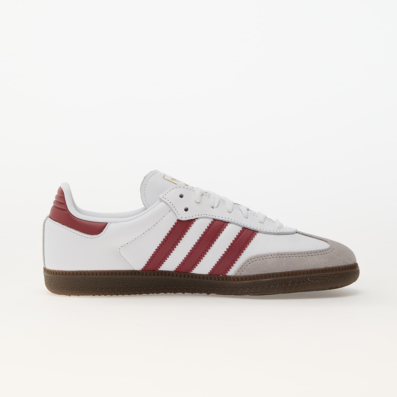 Herenschoenen adidas Samba Og Ftwr White/ Preloved Ruby/ Clear Granite