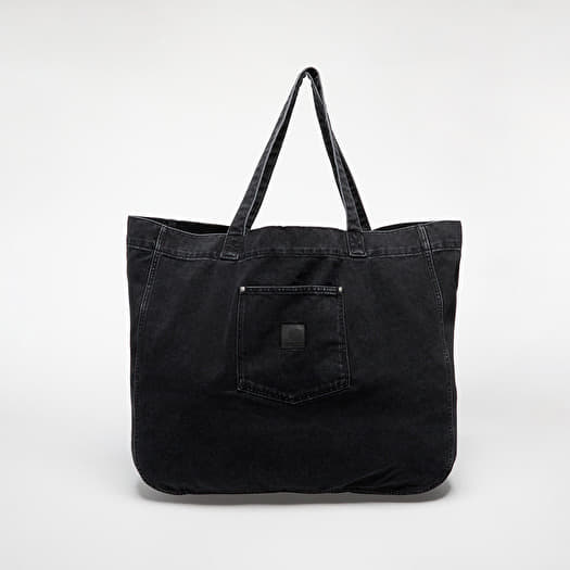 Torba Carhartt WIP Rivet Tote Bag Black Stone Washed