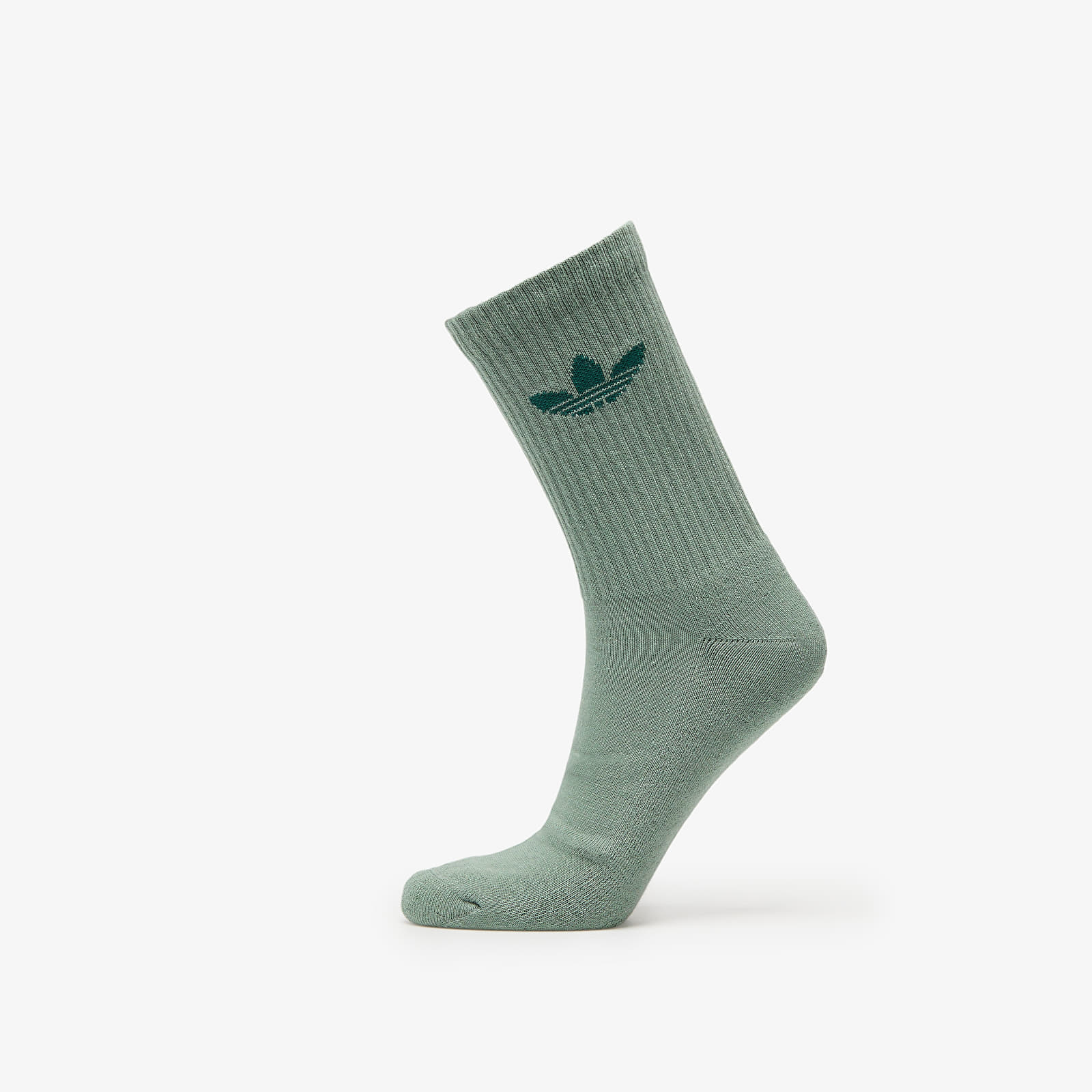 Moške nogavice adidas Trefoil Crew Cushion Socks 6-Pack Silver Green/ Glow Pink/ Powder Yellow
