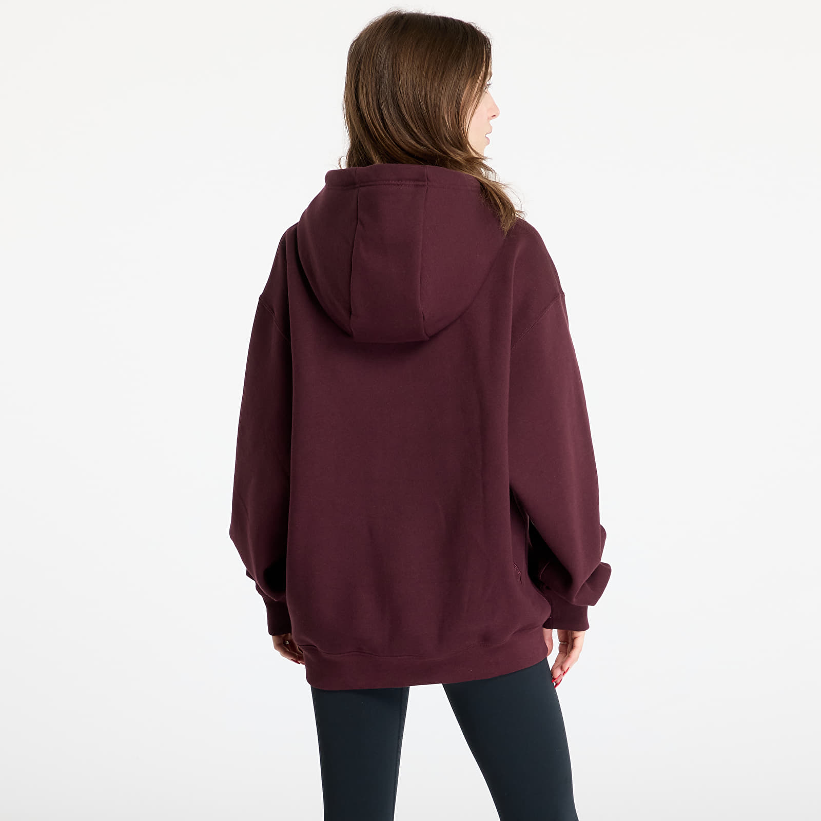 Sudaderas de hombre Nike ACG Therma-FIT Fleece Pullover Hoodie UNISEX Burgundy Crush/ Summit White