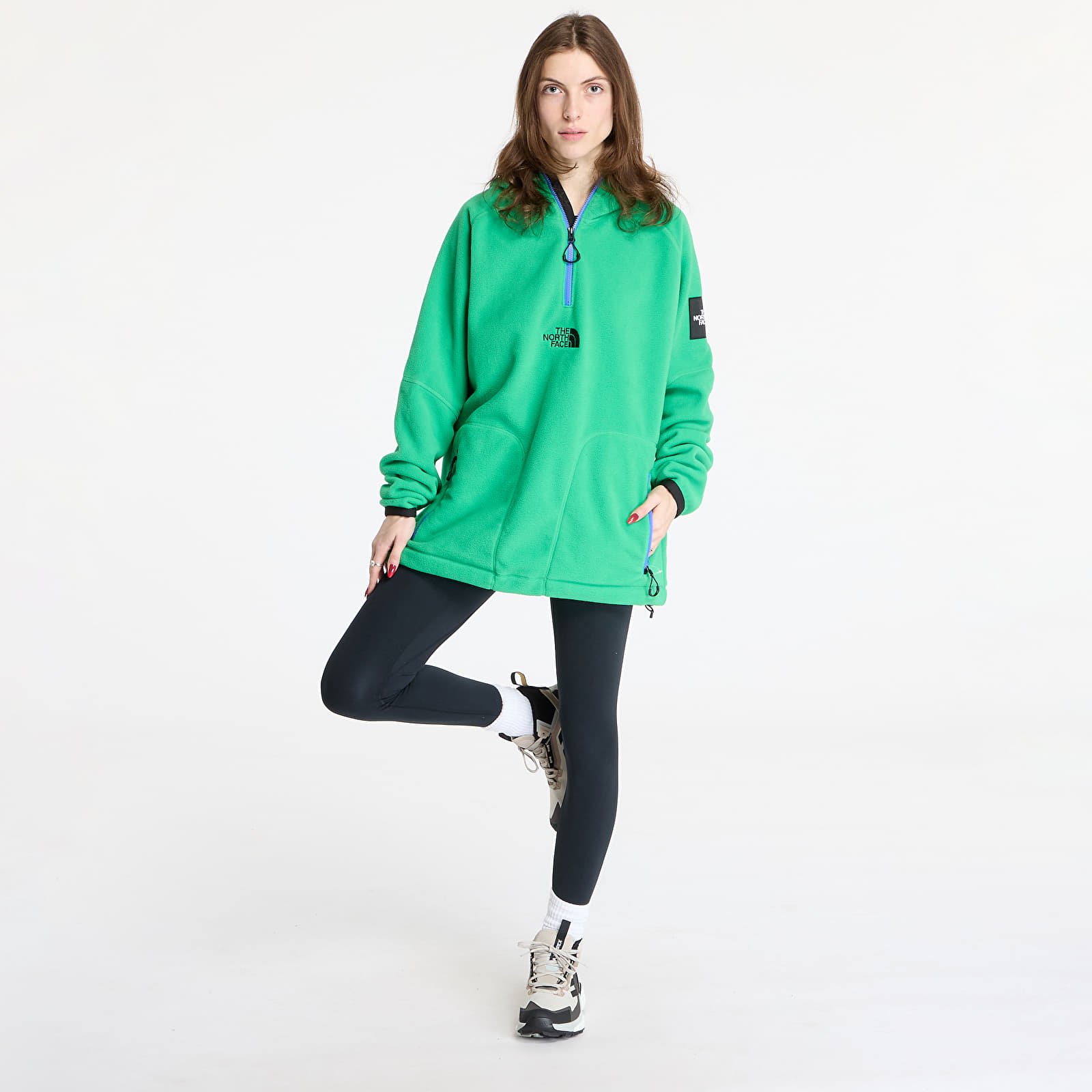 Men's jackets The North Face x Yinka Ilori Fleece Anorak Unisex Jacket Optic Emerald