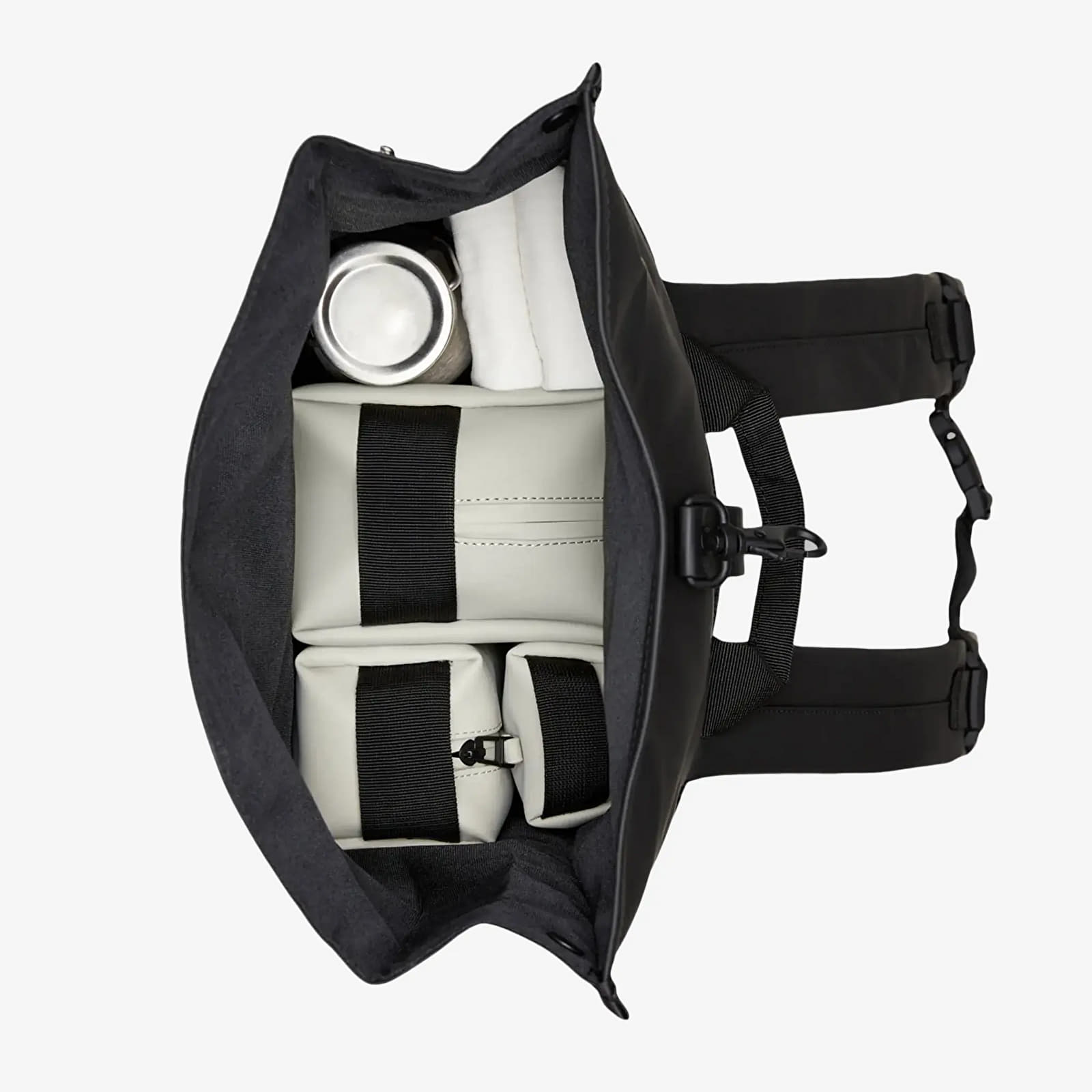 Batohy Rains Rolltop Rucksack W3 Rust