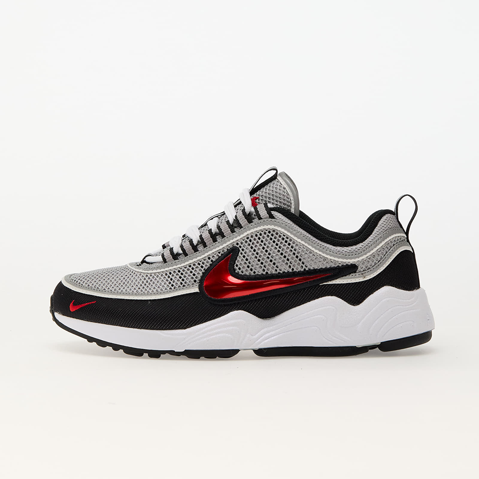 Baskets et chaussures pour hommes Nike Air Zoom Spiridon Sp Metallic Silver/ Sport Red-Black-White