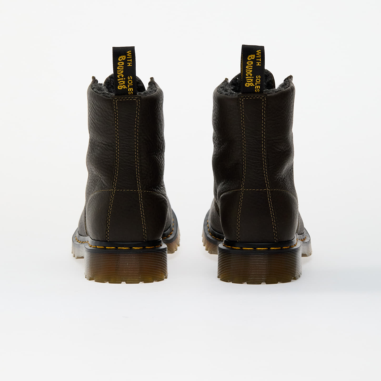 Baskets et chaussures pour hommes Dr. Martens 1460 Wl Dms Olive Grizzly
