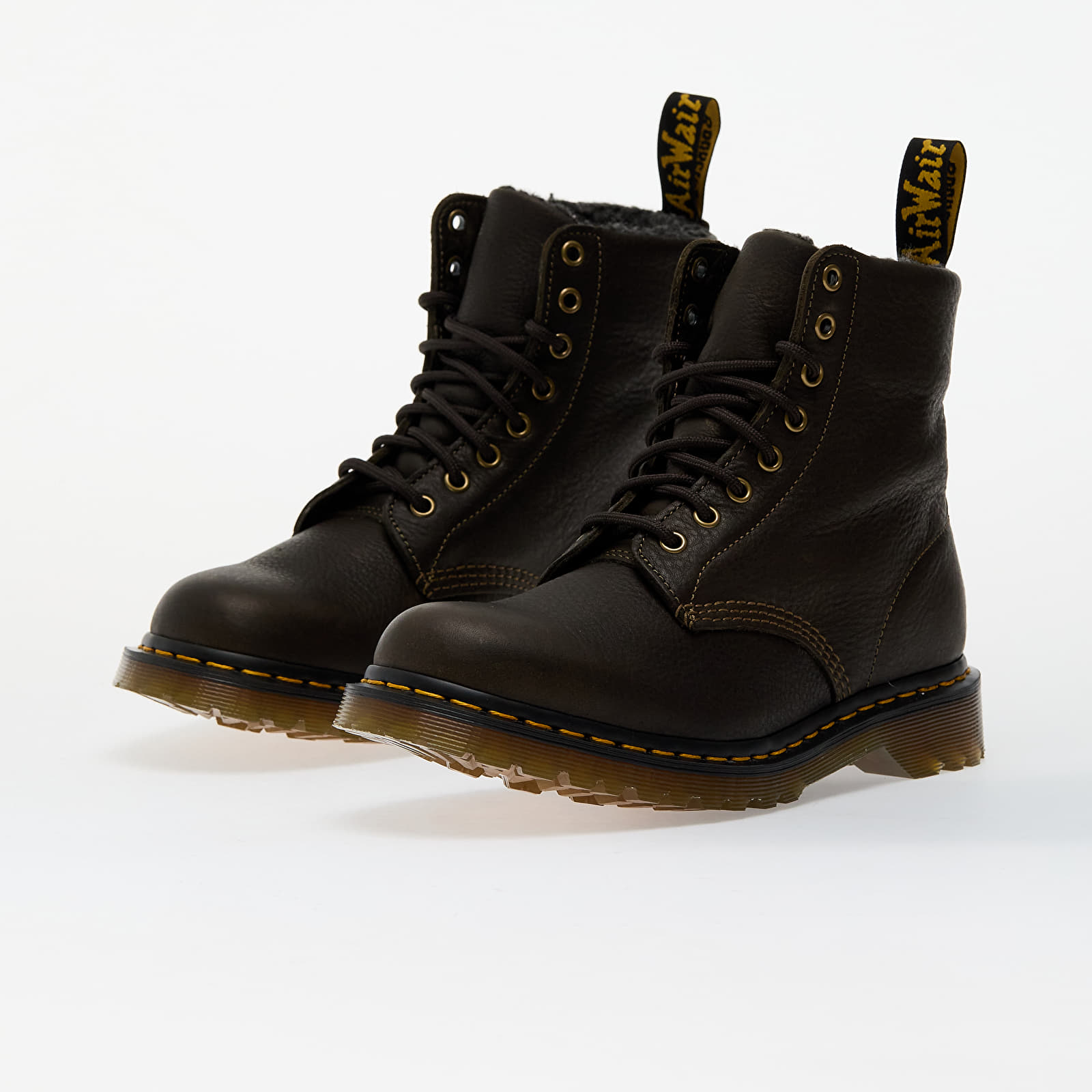 Baskets et chaussures pour hommes Dr. Martens 1460 Wl Dms Olive Grizzly