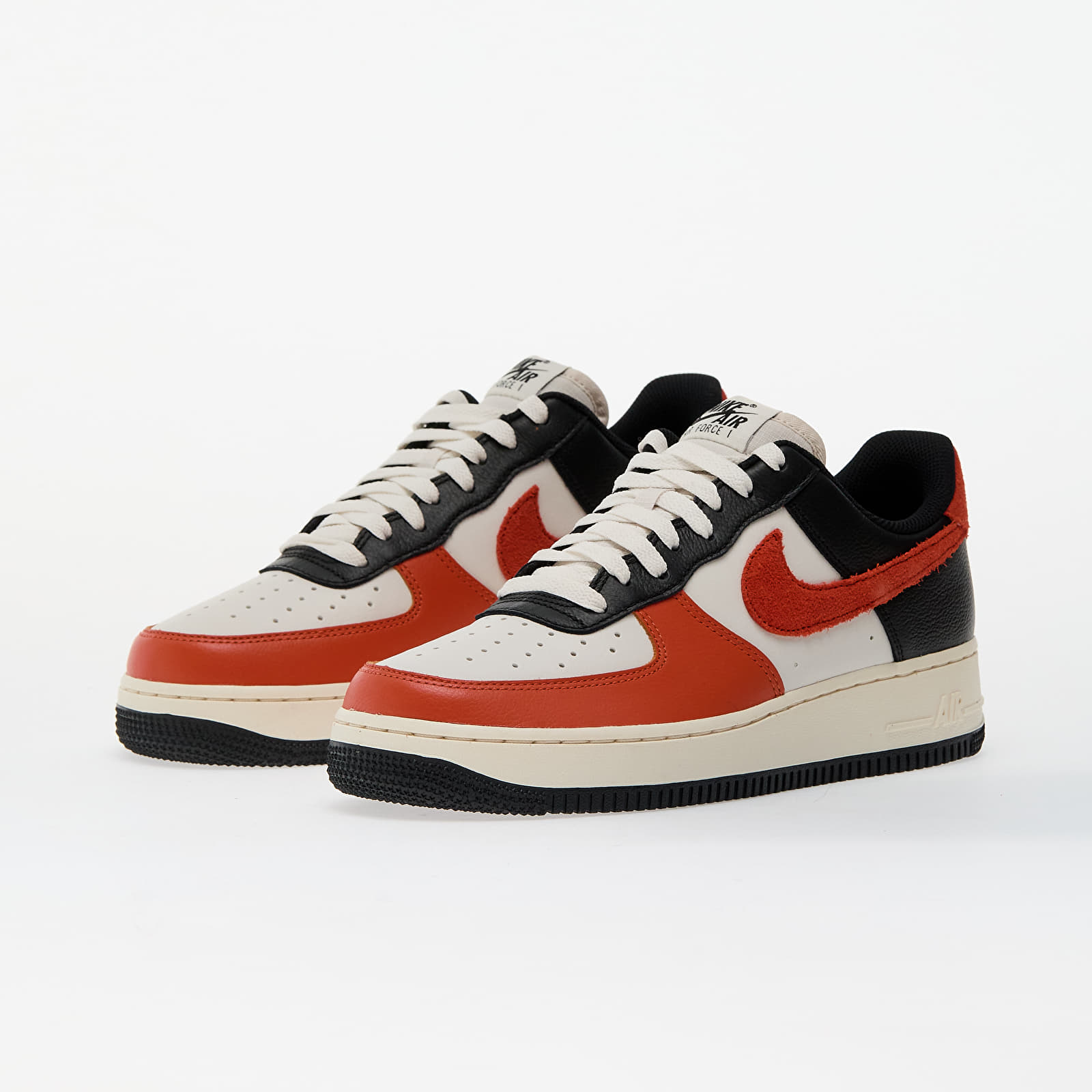 Męskie trampki i buty Nike Air Force 1 '07 Lv8 Black/ Vintage Coral-Phantom-Pale Ivory