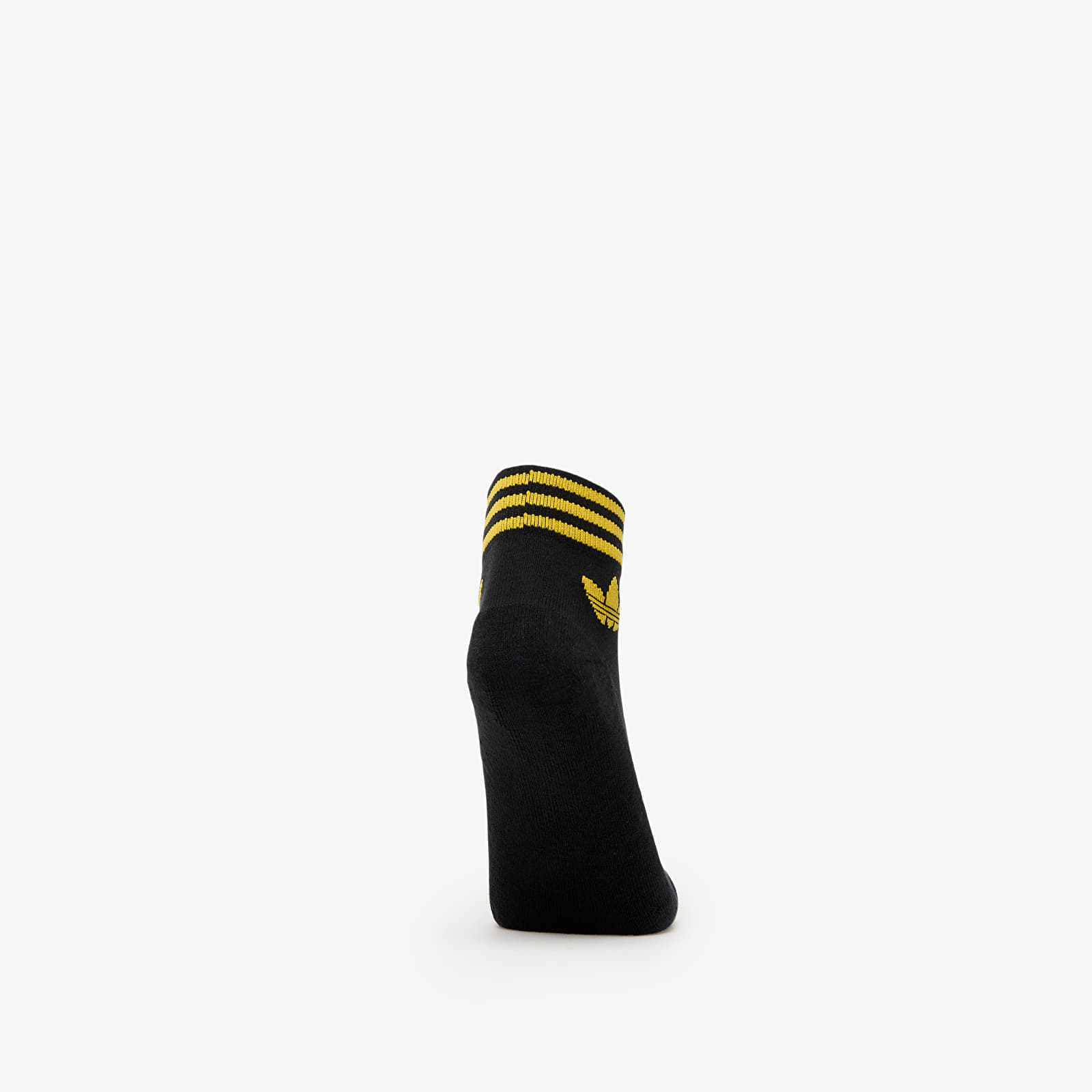 Skarpety męskie adidas Trefoil Ankle Half-Cushioned Socks 3-Pack Black/ Collegiate Green/ Blue/ Crew Yellow