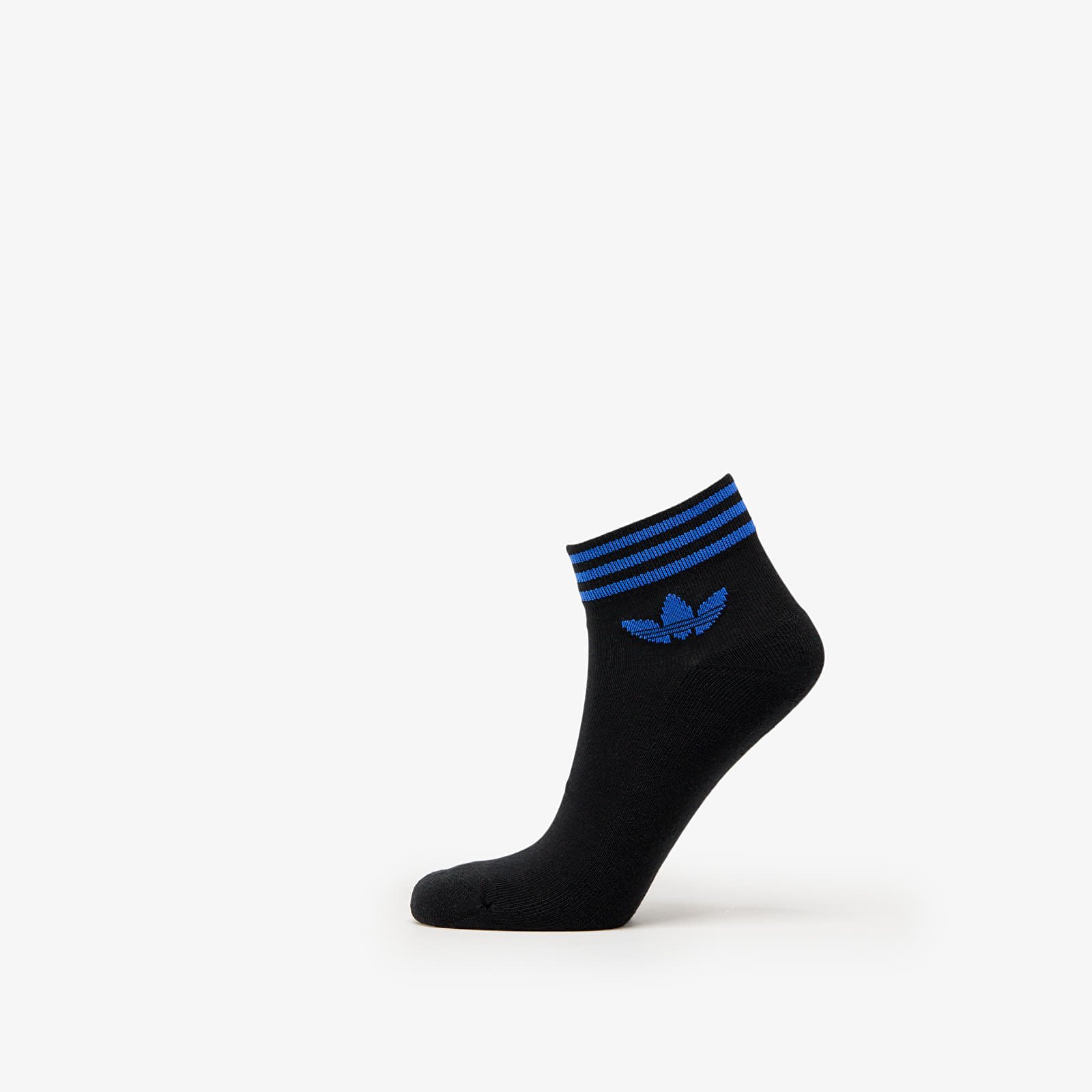 Skarpety męskie adidas Trefoil Ankle Half-Cushioned Socks 3-Pack Black/ Collegiate Green/ Blue/ Crew Yellow