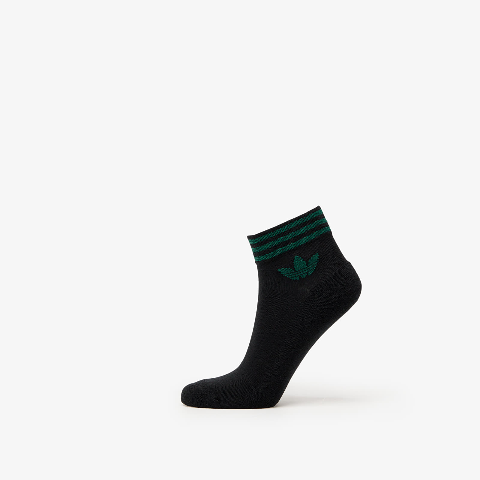 Skarpety męskie adidas Trefoil Ankle Half-Cushioned Socks 3-Pack Black/ Collegiate Green/ Blue/ Crew Yellow