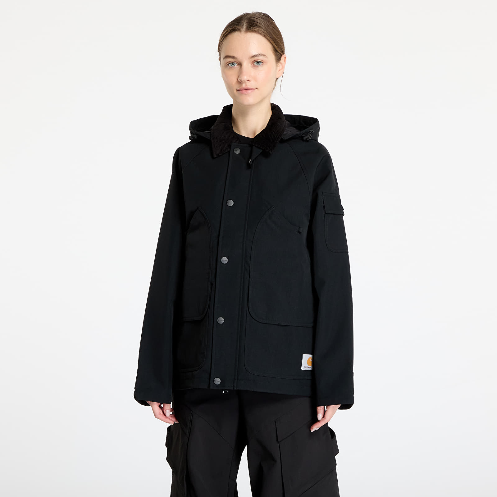 Herrenjacken Carhartt WIP Clarton Jacket UNISEX Black/ Black