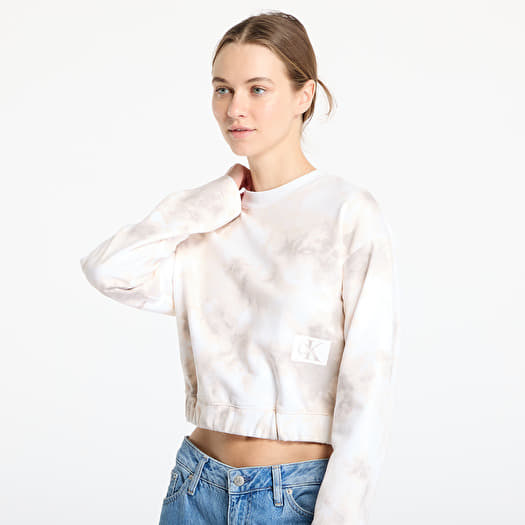 Sweater crop tie dye 2025