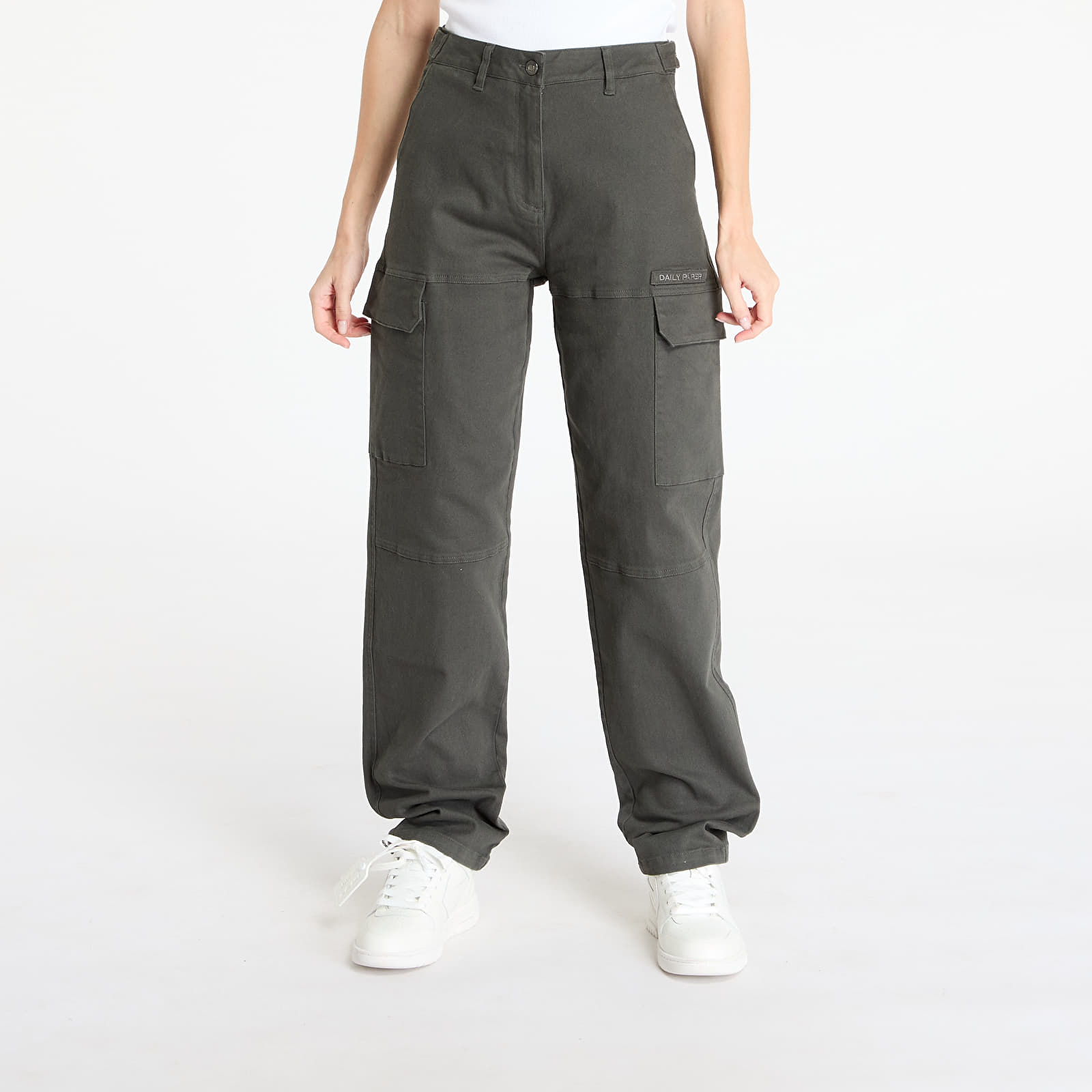 Ženske hlače Daily Paper Ezea Women Cargo Pants Chimera Green