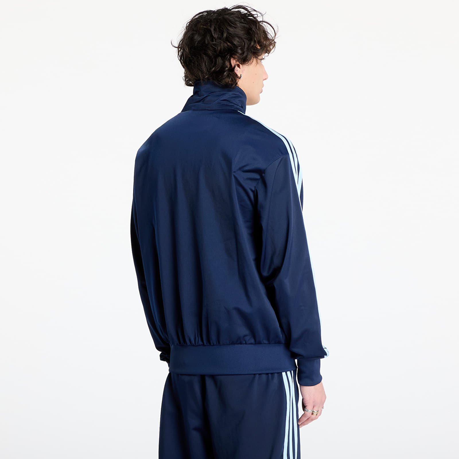 Pánské mikiny adidas Firebird Adicolor Track Top Night Indigo/ Clear Sky