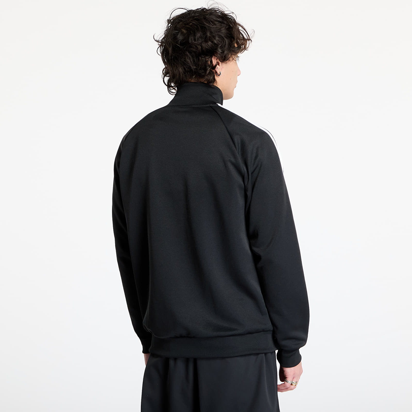 Men's sweatshirts adidas The First Track Top Black/ White