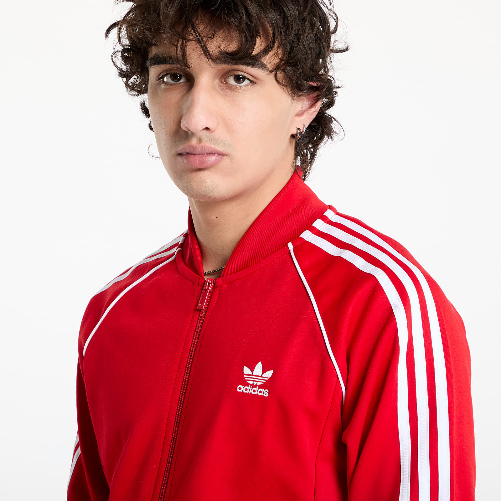 Jacheta adidas SST Adicolor Classics Tracktop UNISEX Better Scarlet/ White - 1 | YEO