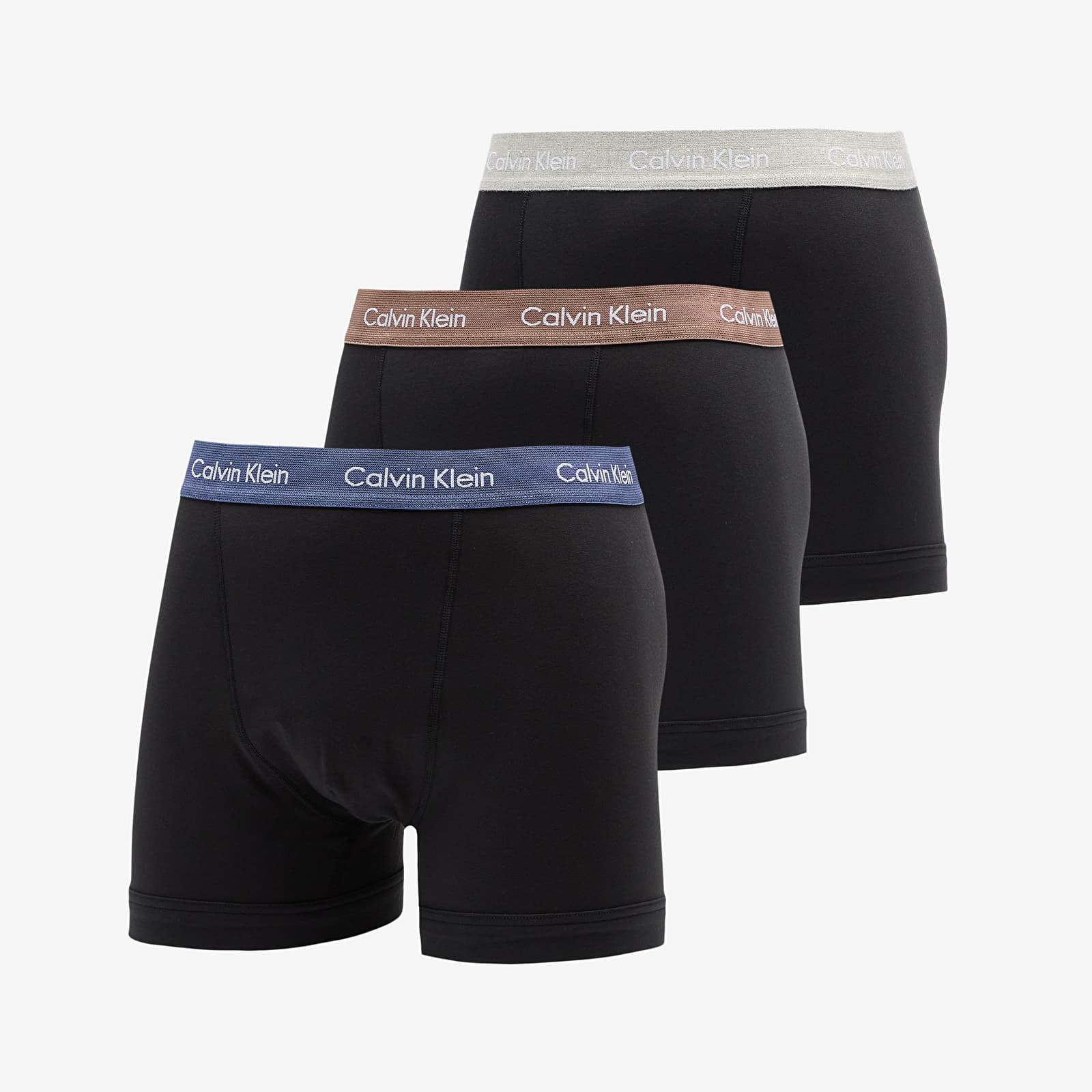 Boxer shorts Calvin Klein Cotton Stretch Trunk 3-Pack Black
