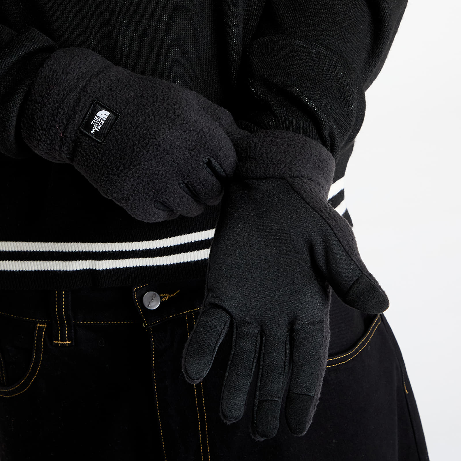 Rękawiczki The North Face Fleeski Etip Glove Tnf Black