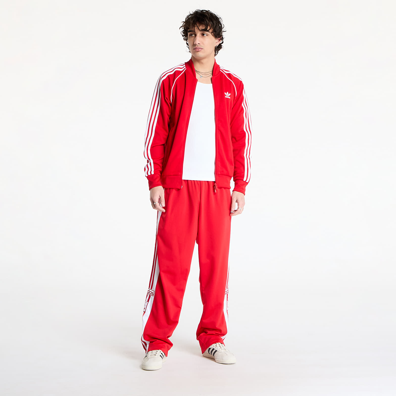 Pantalon survêtement adidas Adibreak Classic Trackpant Better Scarlet