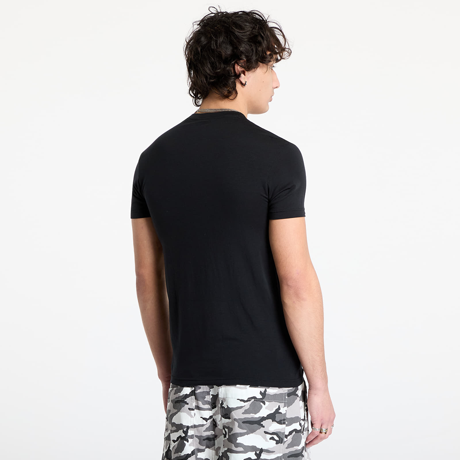 Koszulki EA7 Emporio Armani Men's Knit Crew Neck Black