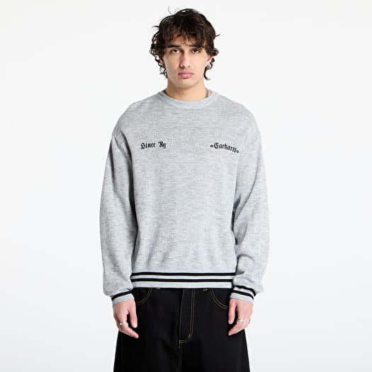 Carhartt WIP Greatest Hits Sweater UNISEX Ash Heather/ Black