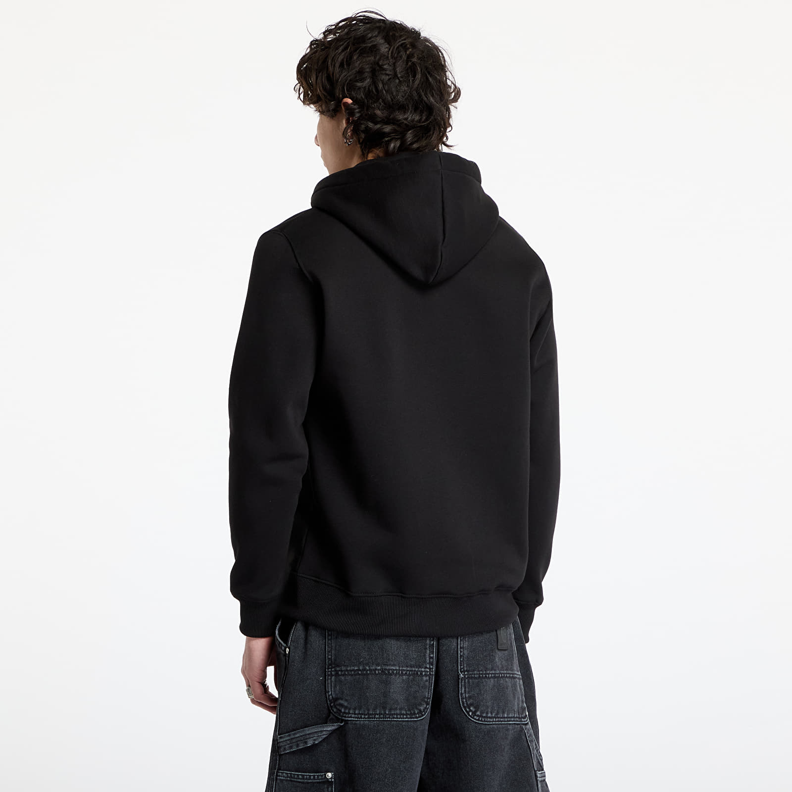 Hanorace Alpha Industries Basic Zip Hoody SL Black