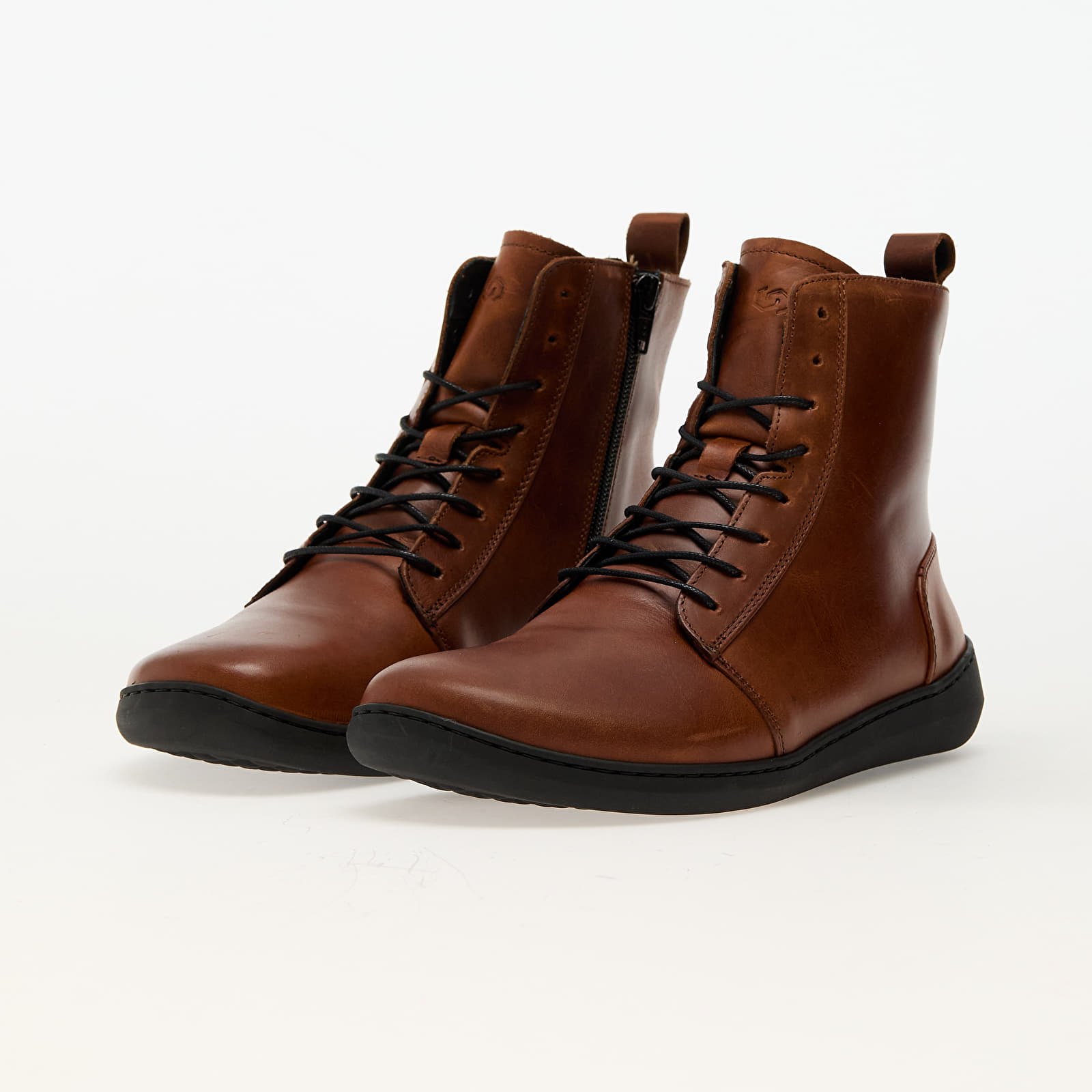 Chaussures et baskets homme Skinners Boots Astra Leather Cognac Black