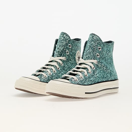 Men s sneakers and shoes Converse Chuck 70 Glitter Newtral Teal Egret Black Queens