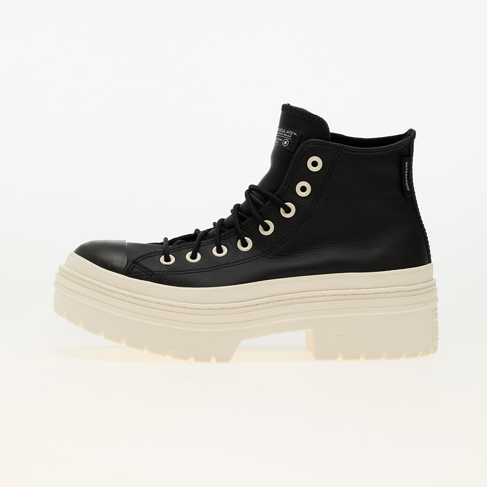 Naiste tossud ja kingad Converse Chuck Taylor All Star Lugged Heel Platform Waterproof Black/ Black/ Egret
