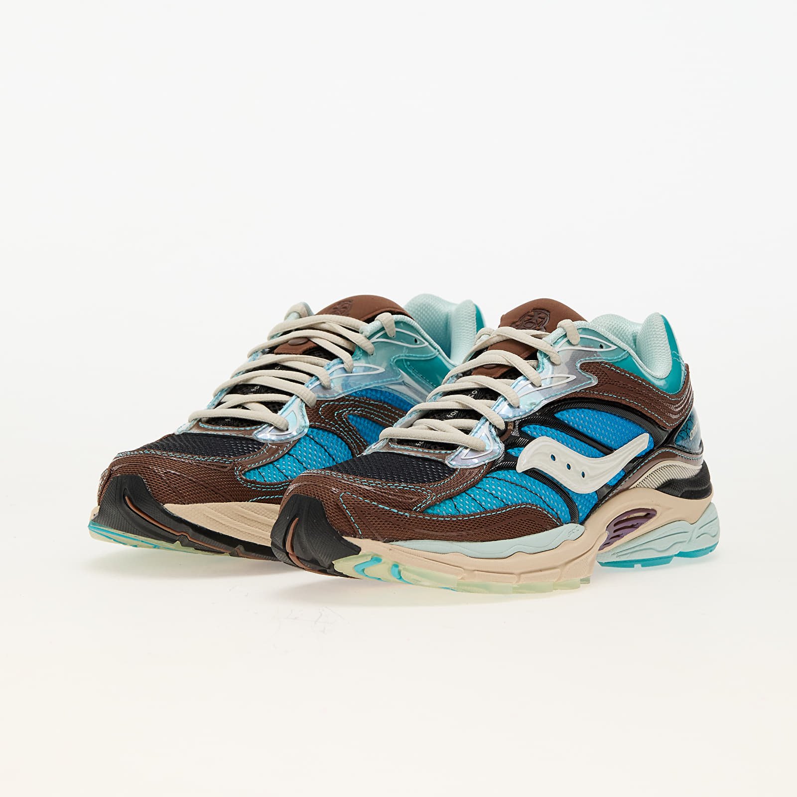 Мъжки маратонки и обувки Saucony Progrid Omni 9 Blue/ Brown