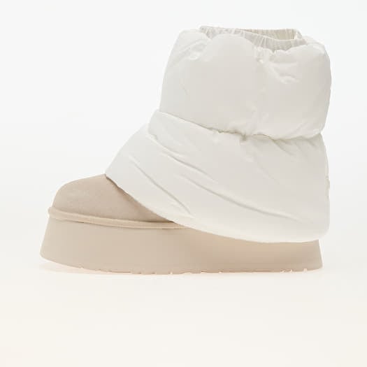 UGG W Classic Mini Dipper Puffer White/ Ceramic