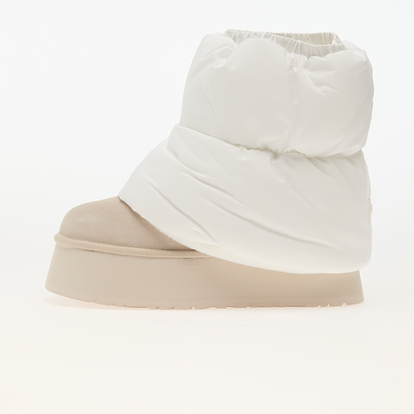 Sneakers und Schuhe für Frauen UGG W Classic Mini Dipper Puffer White/ Ceramic