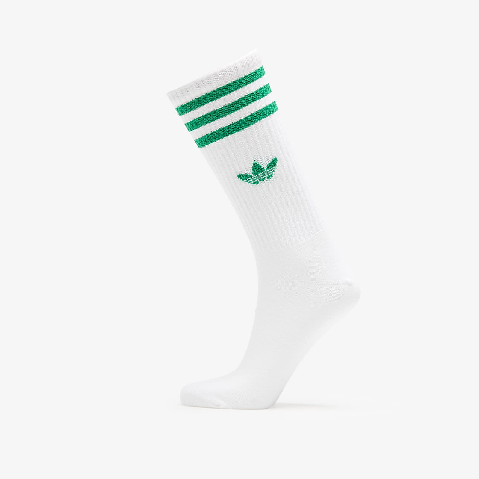 Șosete pentru bărbați adidas High Crew Sock 3-Pack White/ Better Scarlet/ Blue/ Green