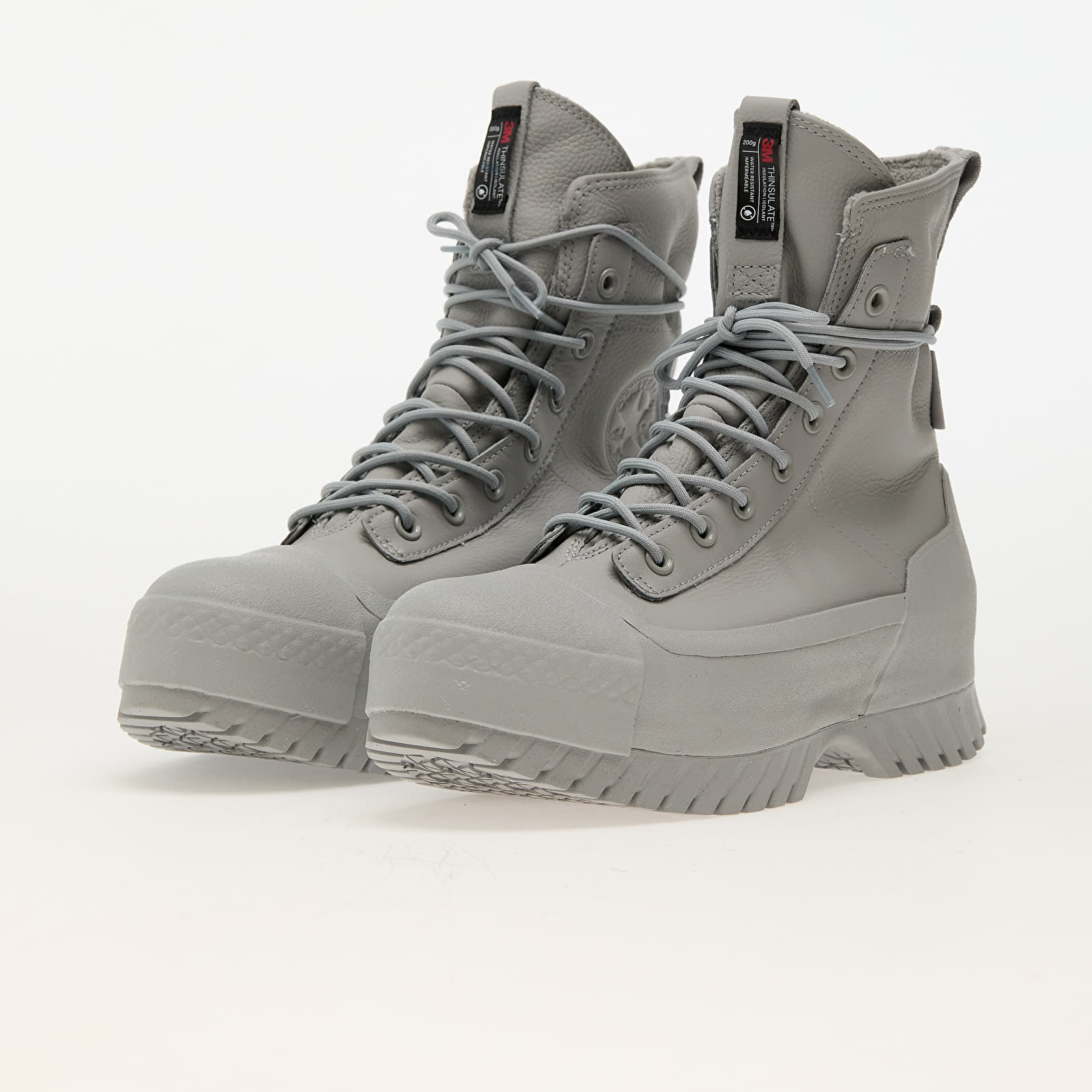 Meeste tossud ja kingad Converse Chuck Taylor All Star Lugged 2.0 Waterproof Grey Area/ Grey Area/ Black