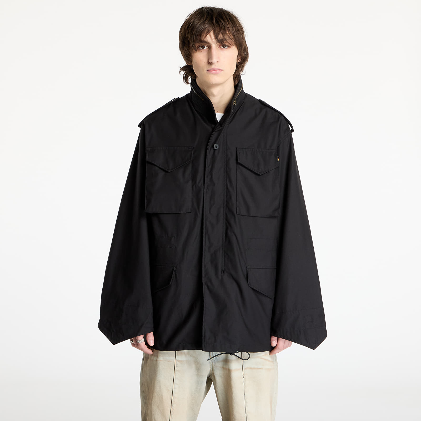 Moške jakne Alpha Industries M-65 Heritage Black