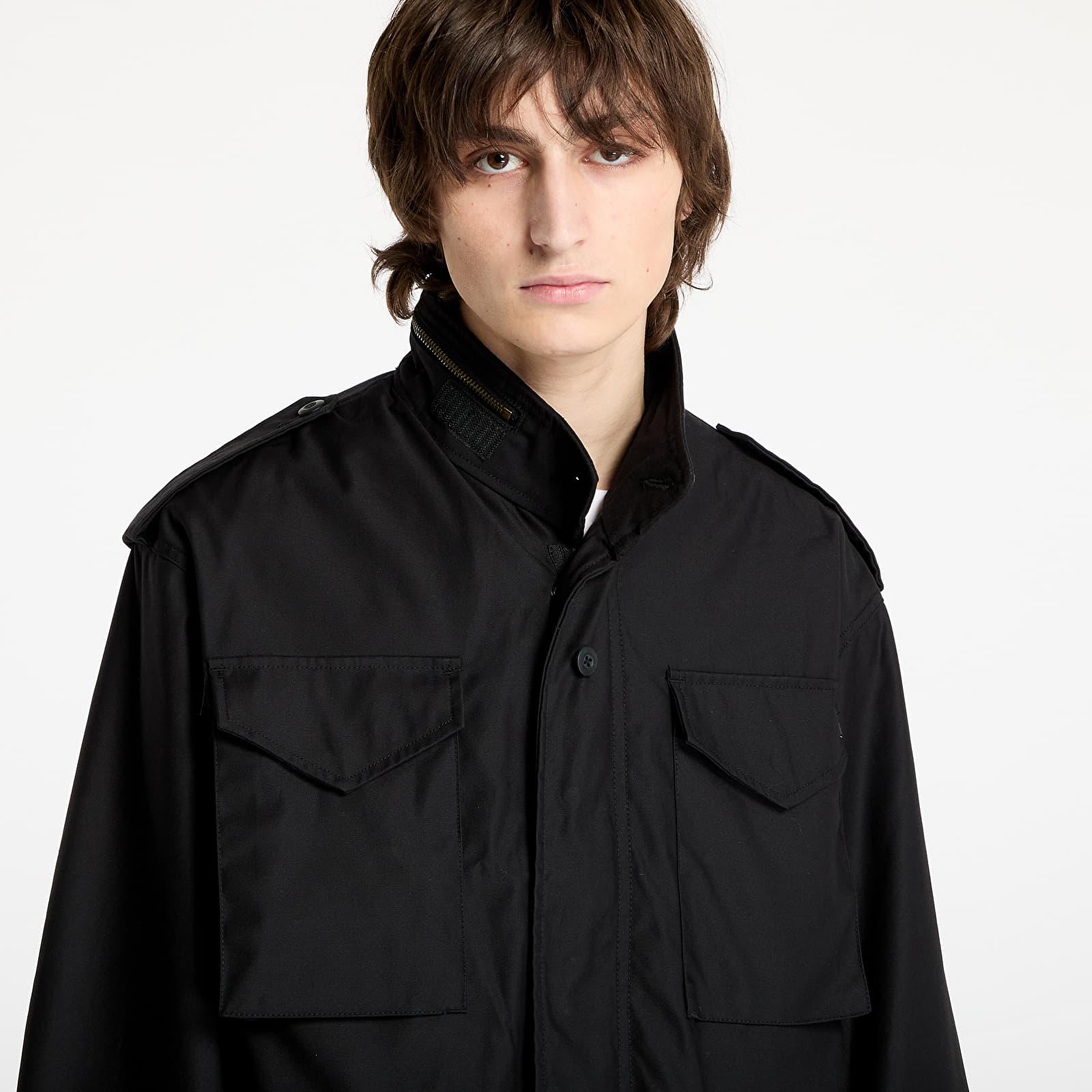 Moške jakne Alpha Industries M-65 Heritage Black
