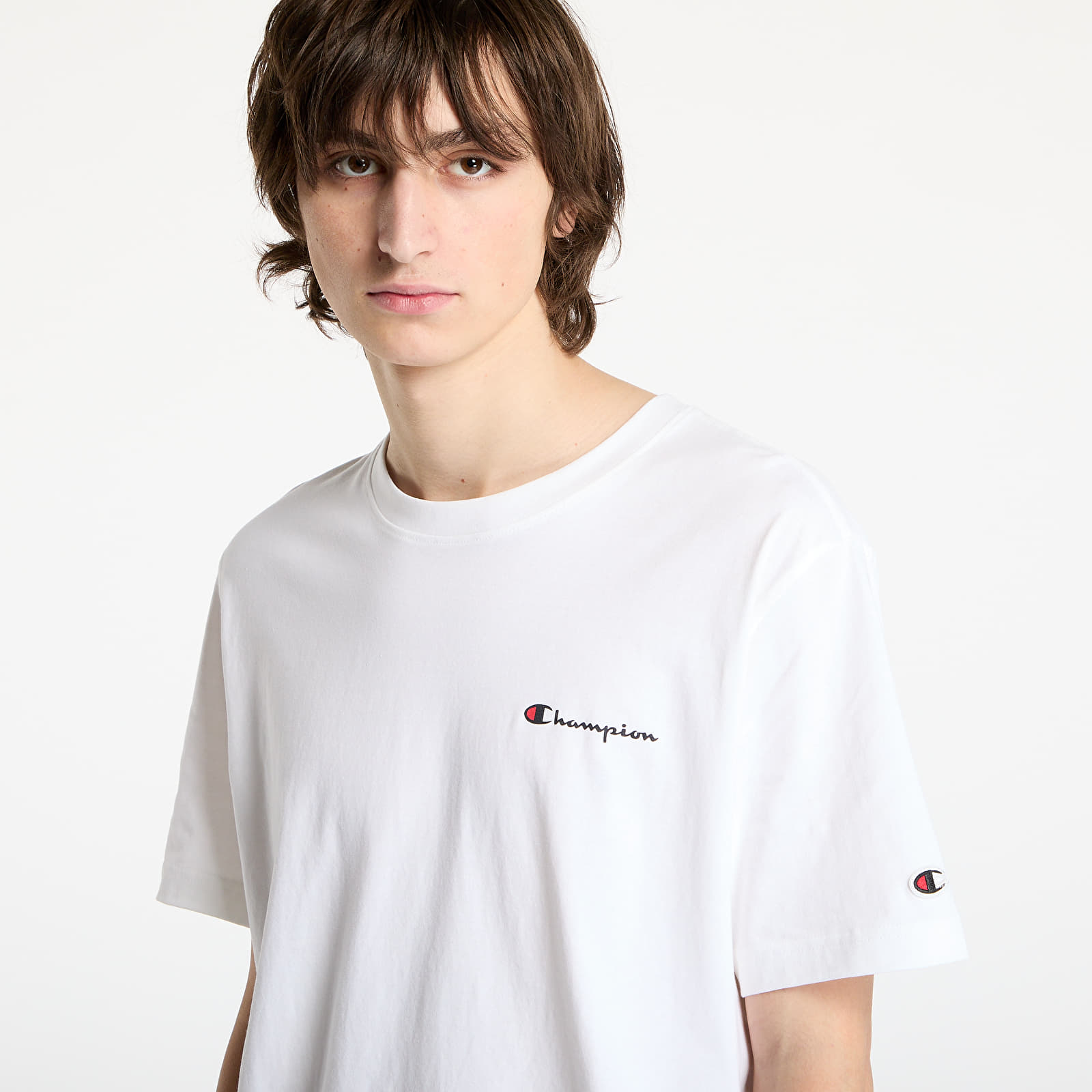 Men's T-shirts Champion SS Tee White