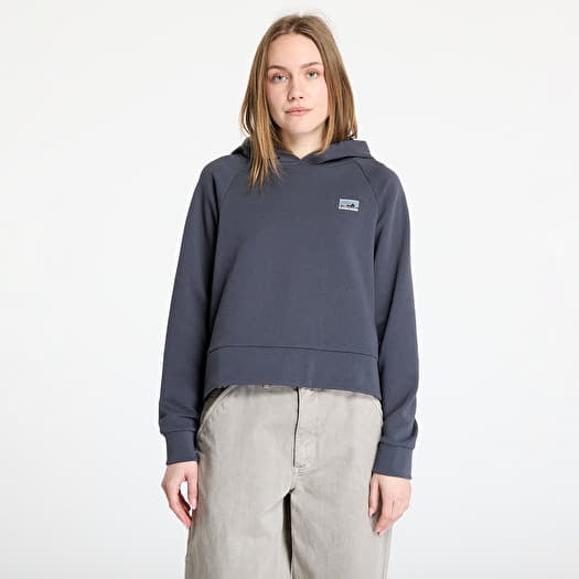 Sweat-shirt Patagonia W's Regenerative Organic Certified Cotton Essential Hoody Smolder Blue