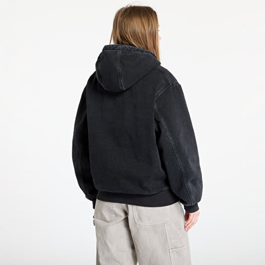 Carhartt WIP OG Active Rivet Jacket UNISEX Black Stone Washed | Queens