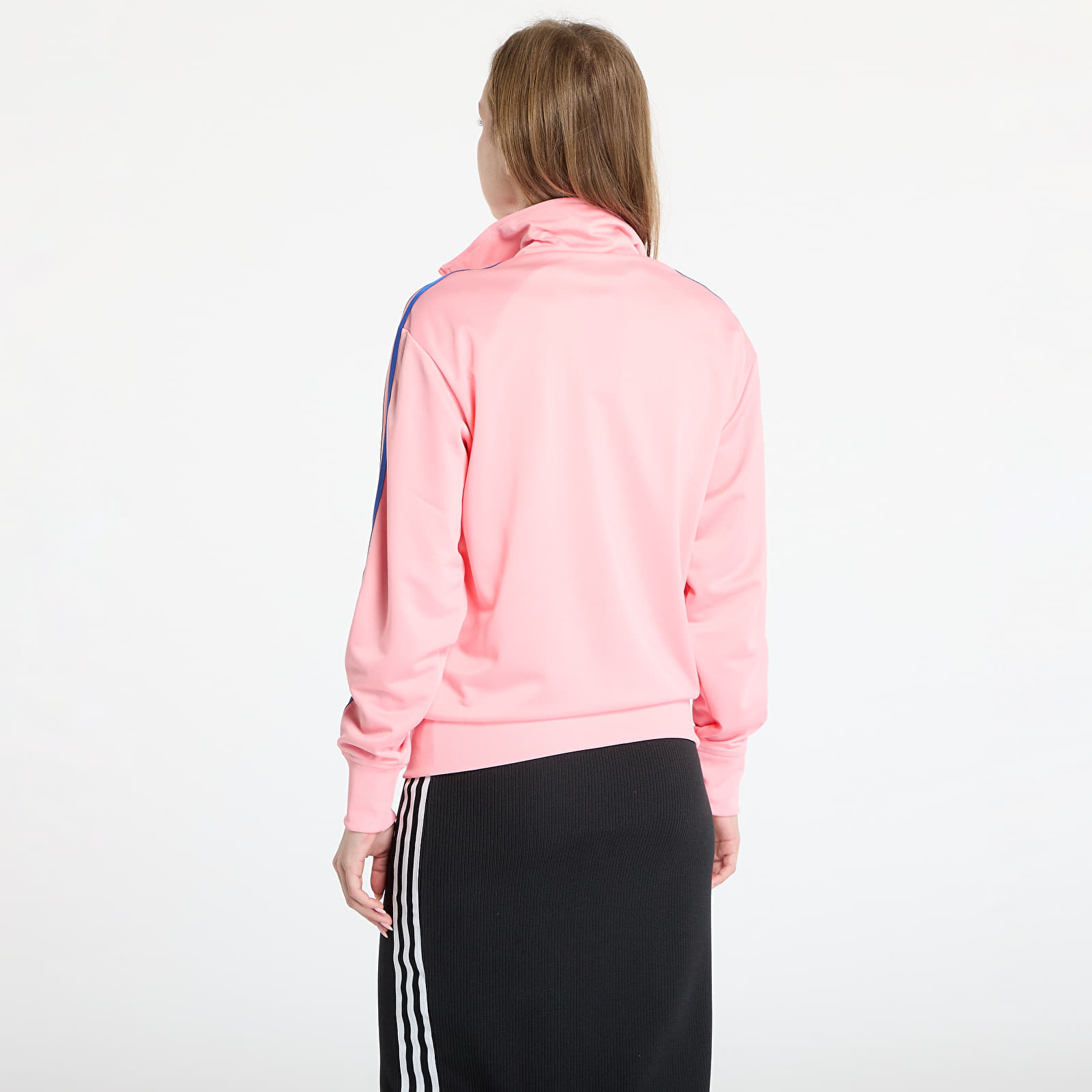 Women's Sweatshirts adidas Firebird Adicolor Classic Loose Tracktop Semi Pink Spark/ Blue