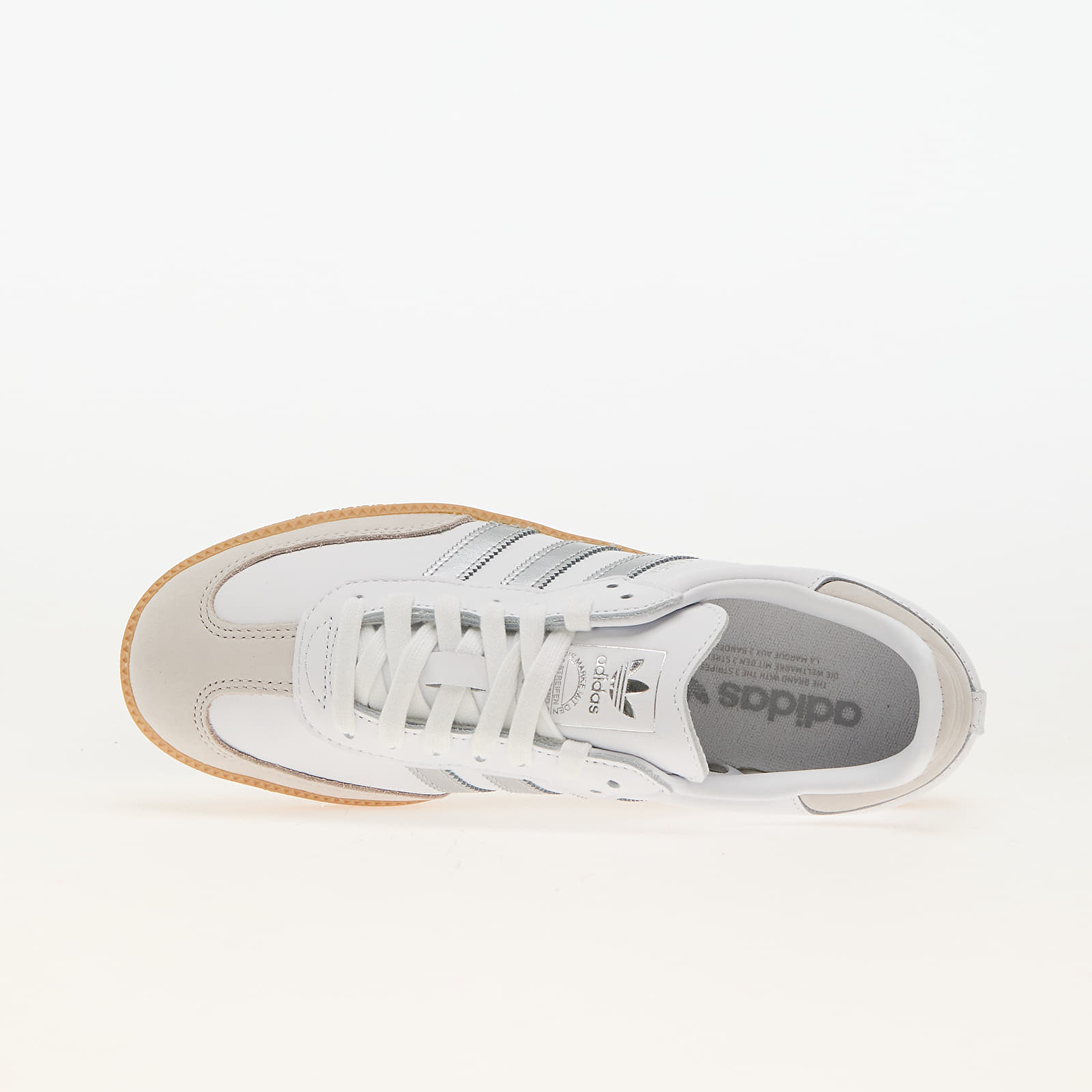 Women's sneakers and shoes adidas Samba Og W Ftwr White/ Silver Met./ Grey One