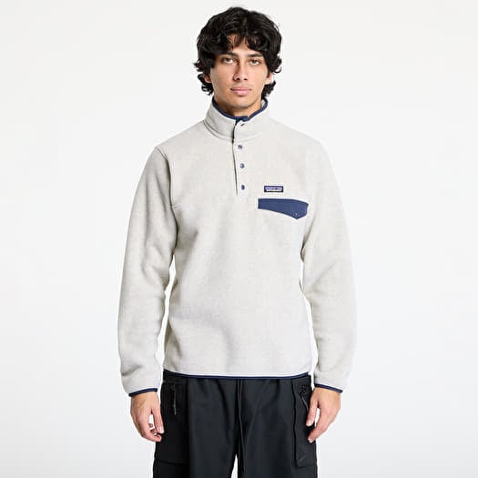 Majica Patagonia M's LW Synch Snap-T P/O Oatmeal Heather