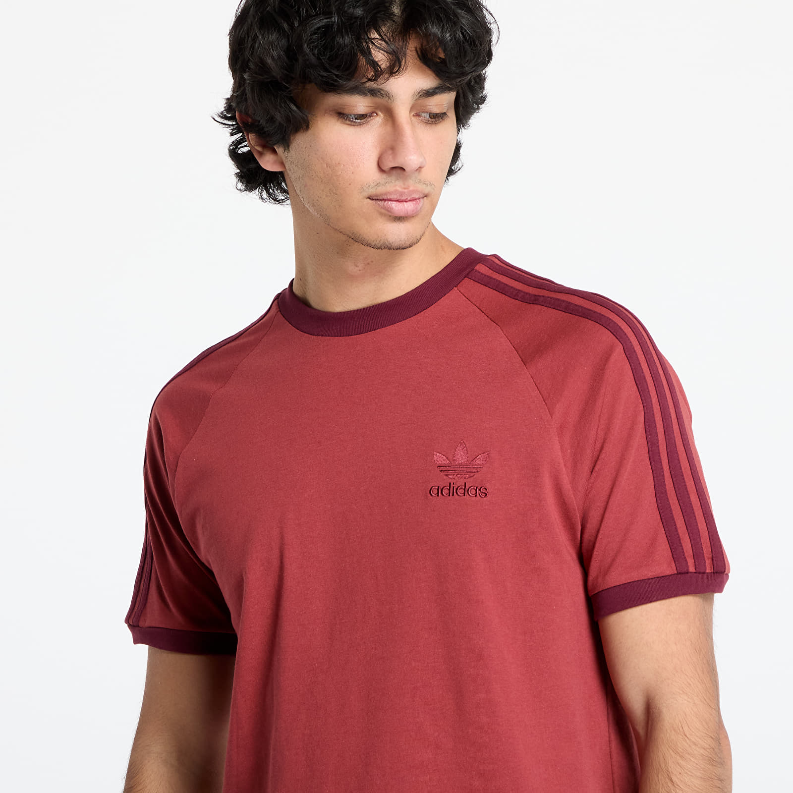 T-Shirts adidas Adicolor Classics 3-Stripes T-Shirt Preloved Ruby