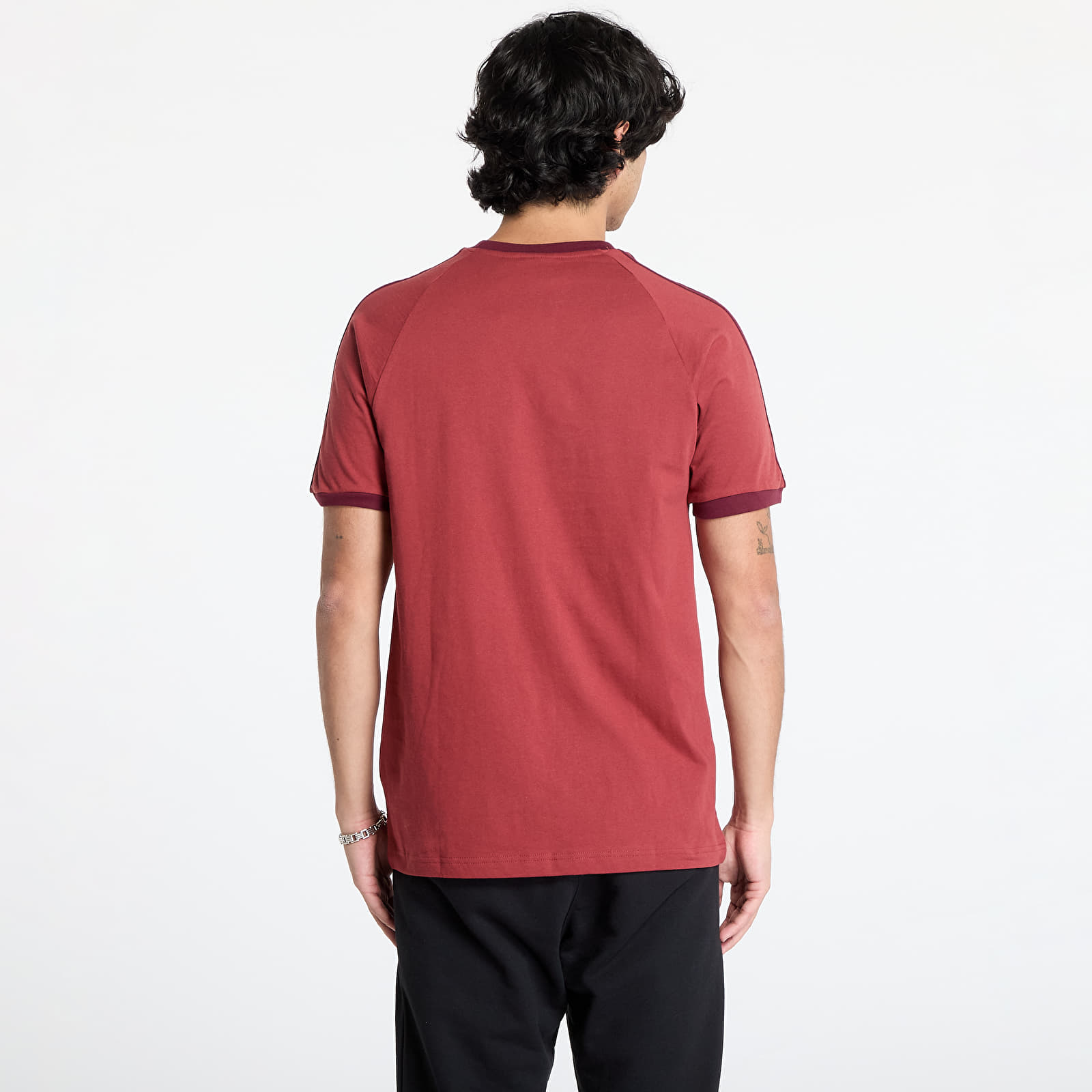 T-Shirts adidas Adicolor Classics 3-Stripes T-Shirt Preloved Ruby