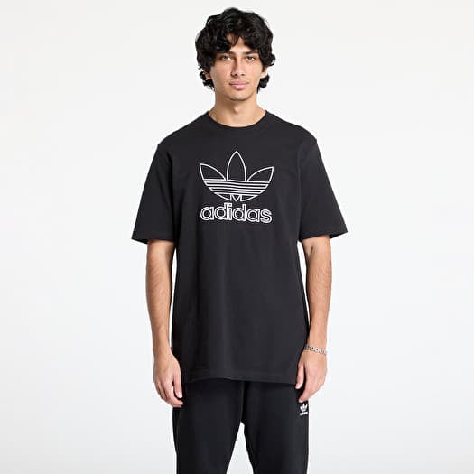 T-shirt adidas Adicolor Outline Trefoil Tee Black