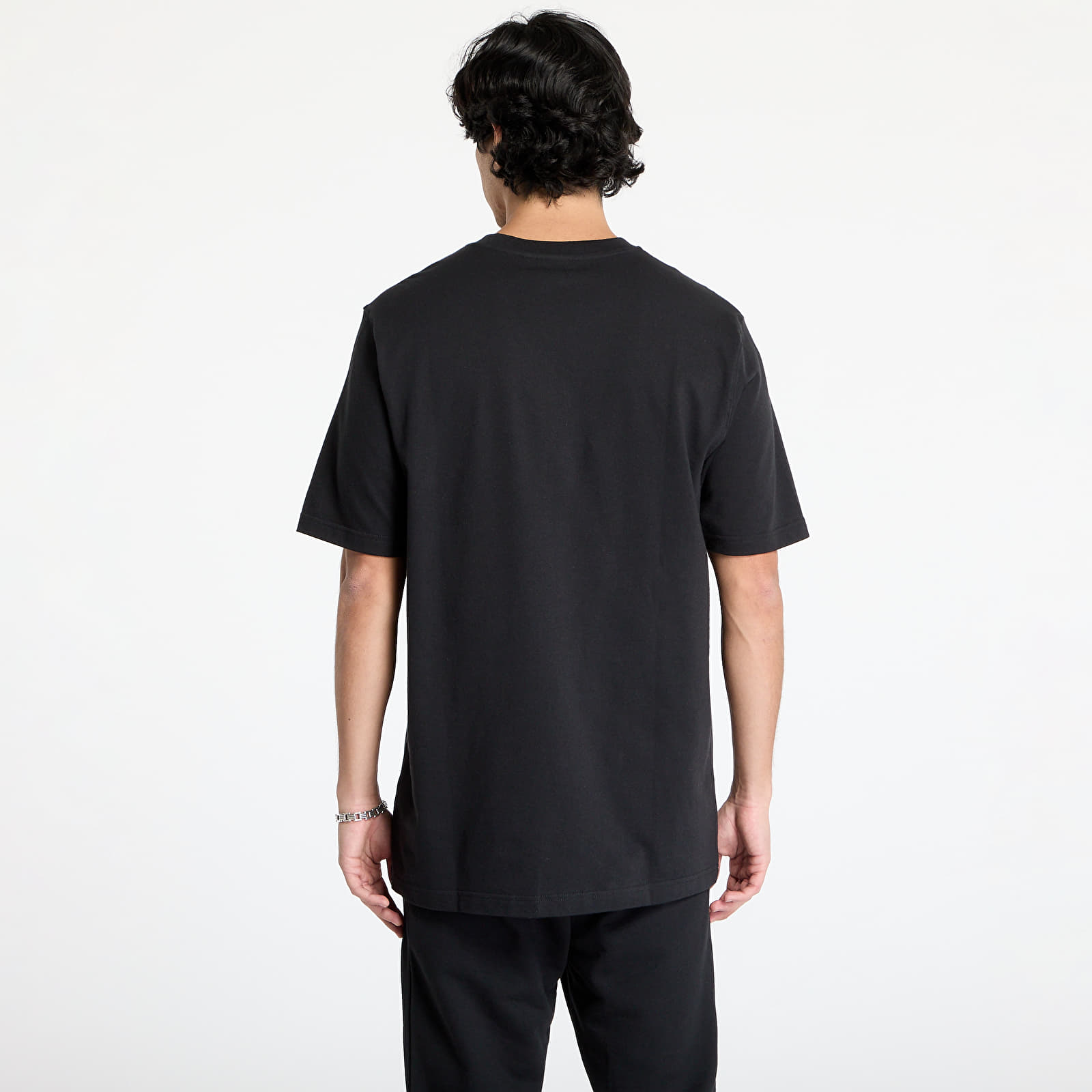 T Shirts adidas Adicolor Outline Trefoil Tee Black Queens