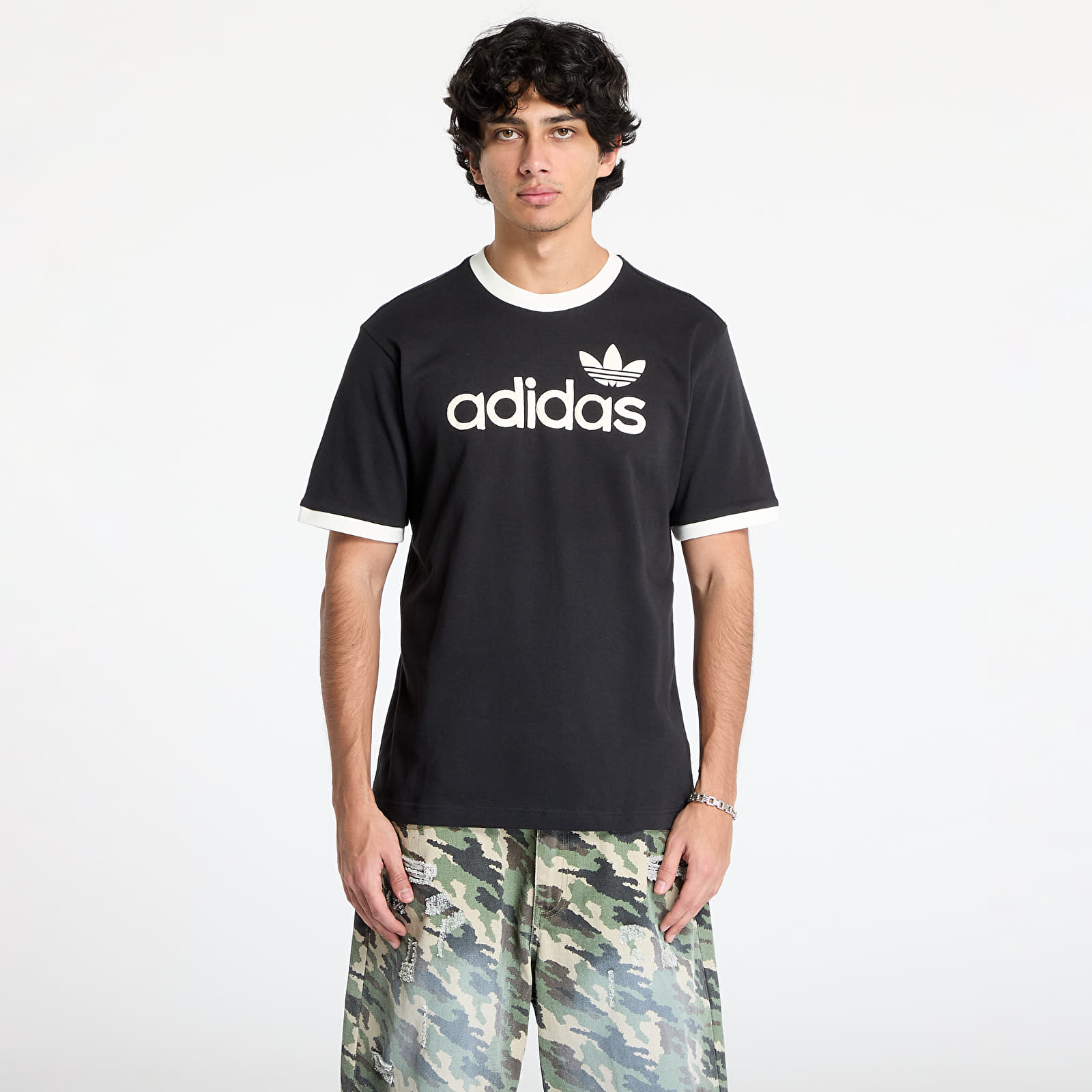 Heren T-shirts adidas Simple Tee Black