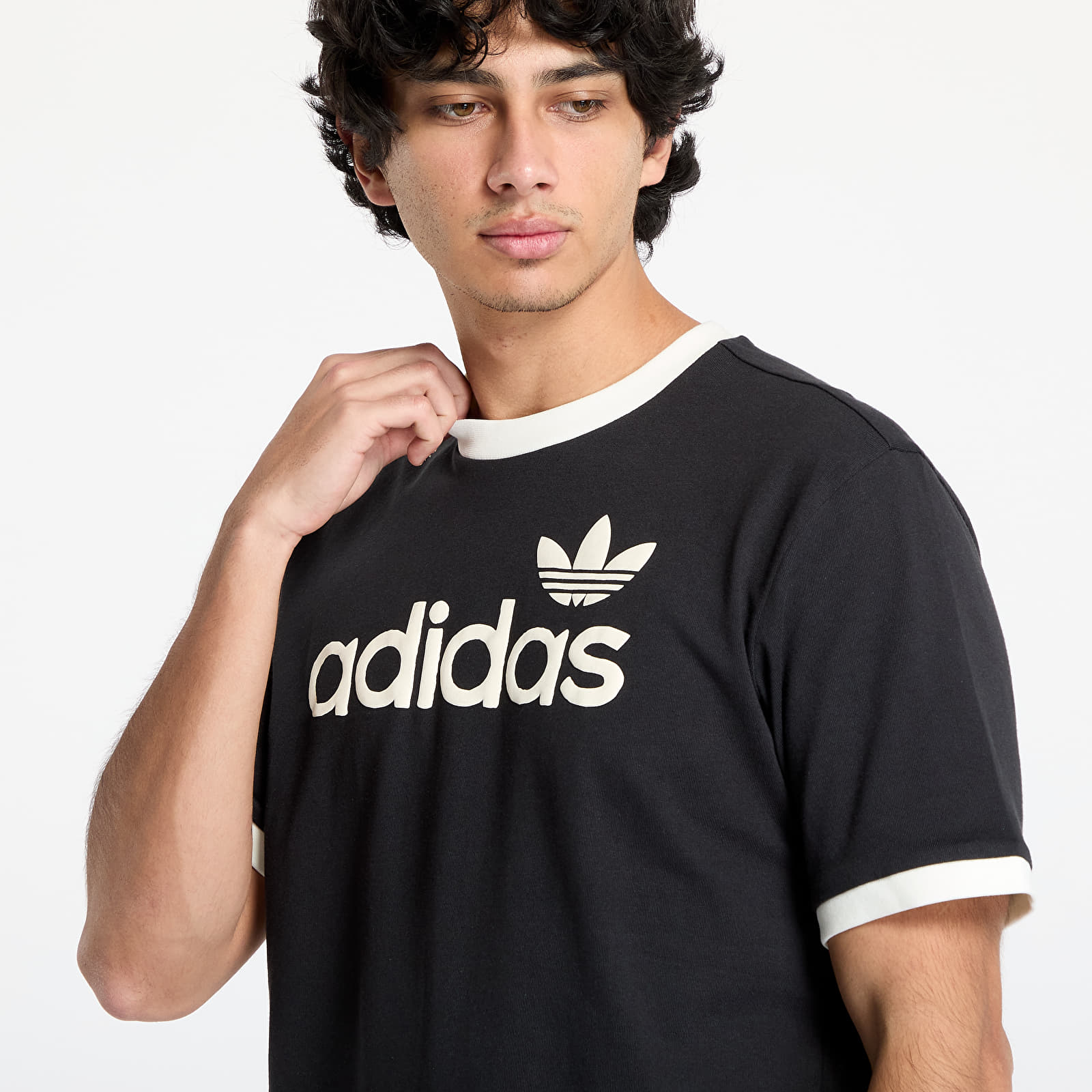 Heren T-shirts adidas Simple Tee Black