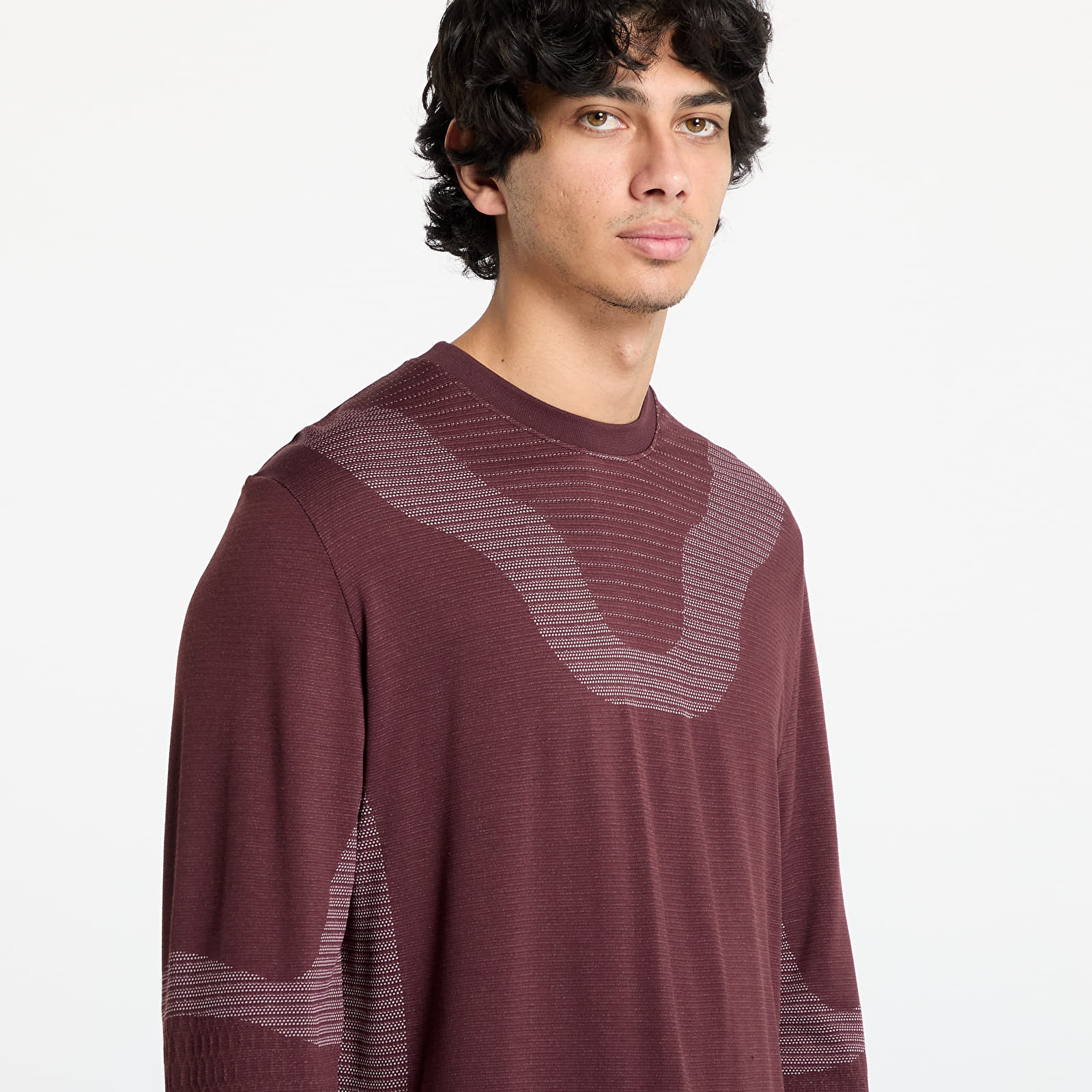 Camisetas hombre Nike ACG "Delta River" Dri-FIT ADV Long - Sleeve Base Layer Burgundy Crush/ Beyond Pink