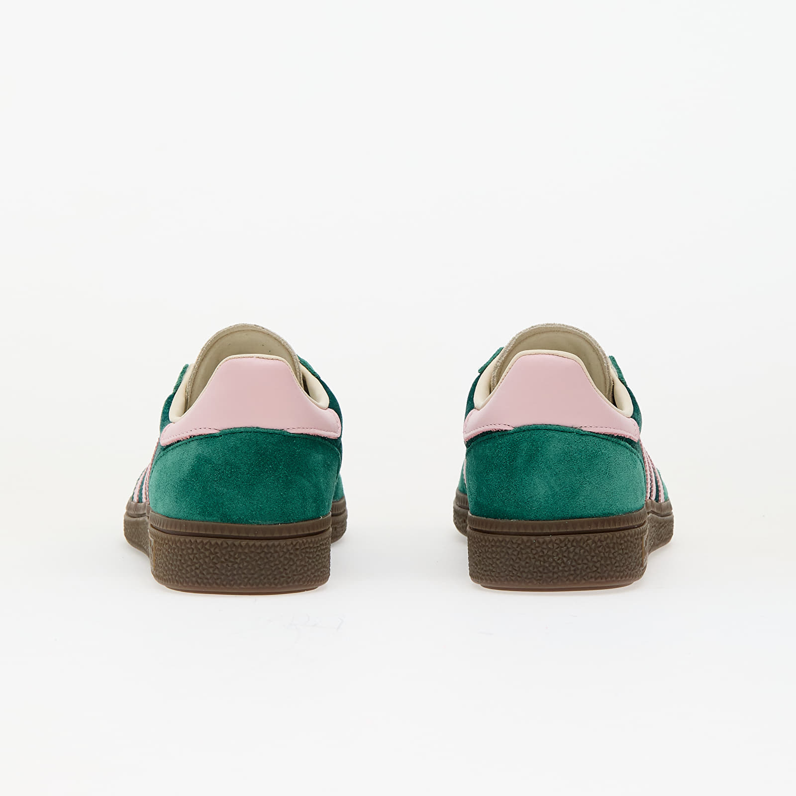 Naisten lenkkarit ja kengät adidas Handball Spezial W Collegiate Green/ Clear Pink/ Cream White
